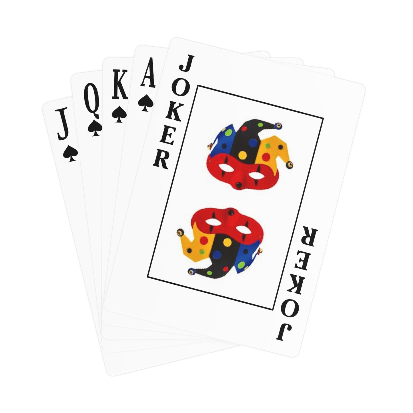 Poker Cards Vertical Logo