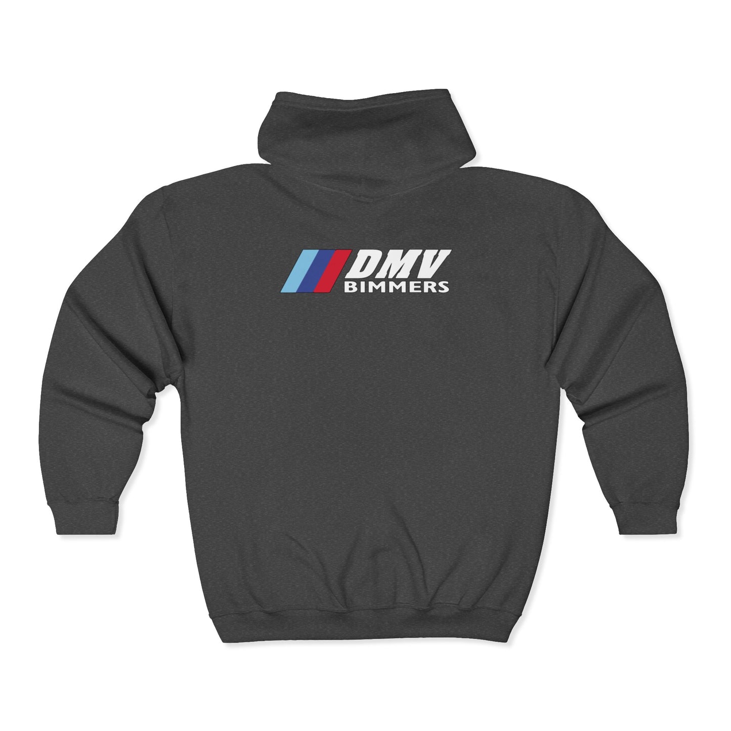 DMV Bimmers Unisex Full Zip Hoodie - Comfortable & Stylish for Car Enthusiasts