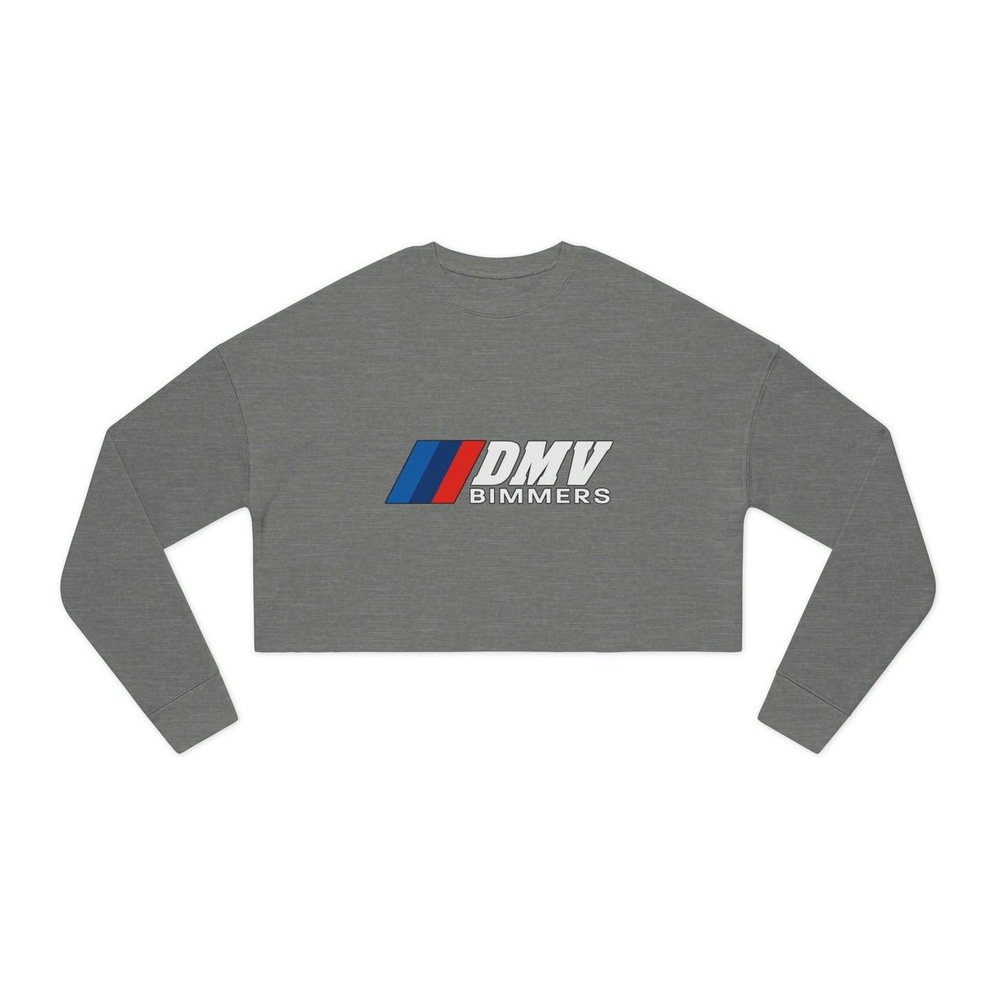 DMV Bimmers Women's Cropped Sweatshirt – Stylish & Trendy Apparel for Car Enthusiasts