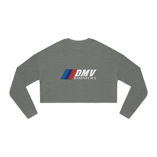 DMV Bimmers Women's Cropped Sweatshirt – Stylish & Trendy Apparel for Car Enthusiasts
