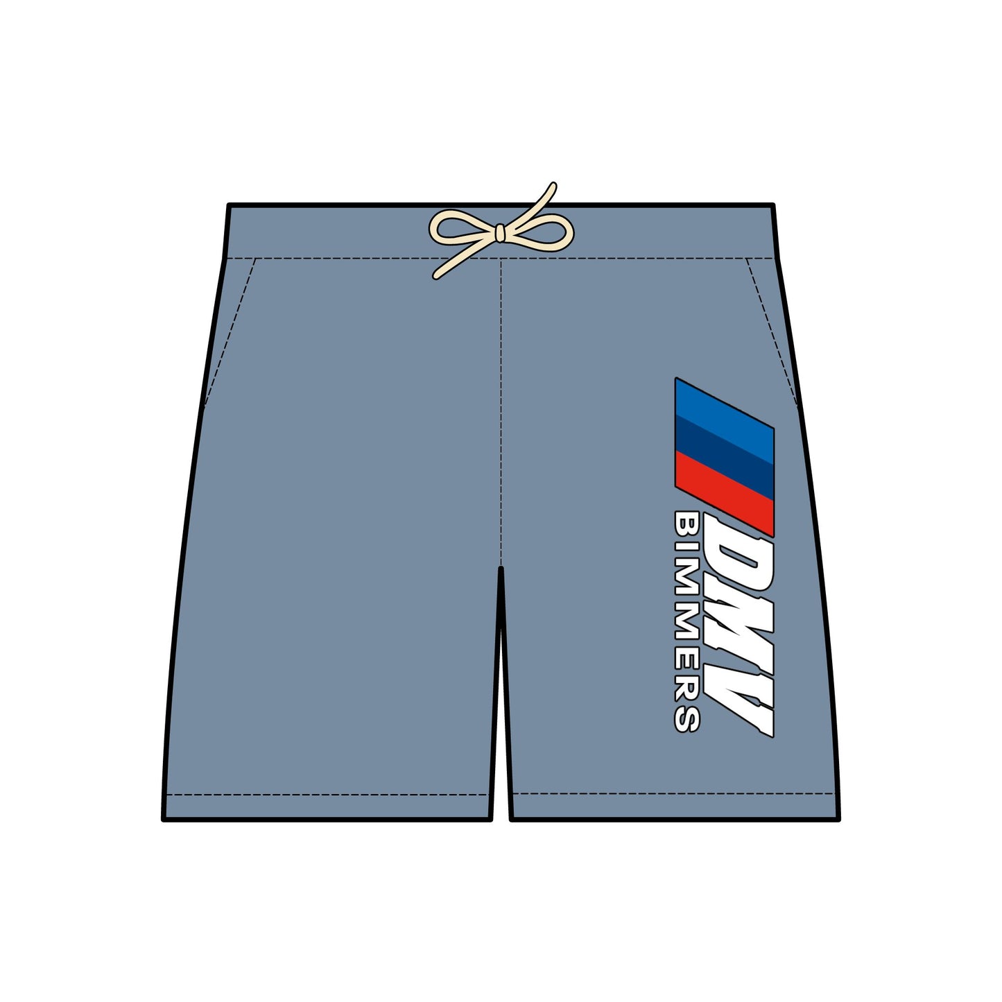 Unisex Garment-Dyed Lightweight Fleece Sweat Shorts