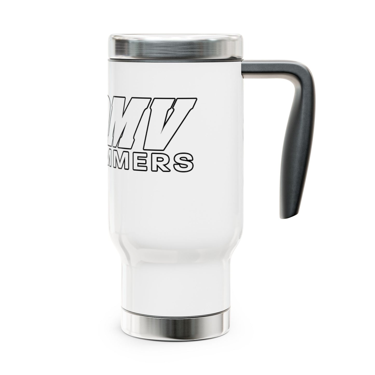Stainless Steel Travel Mug with Handle, 14oz