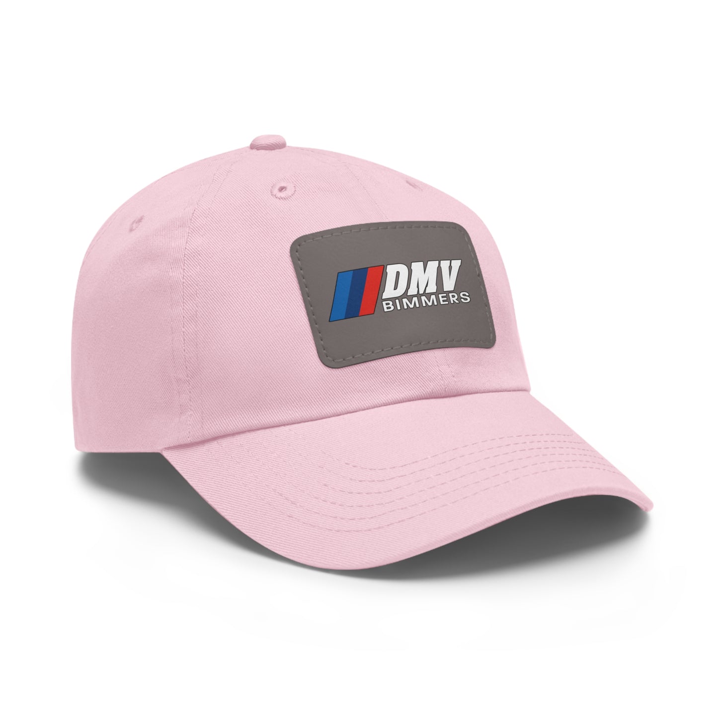 Dad Hat with Leather Patch (Rectangle)