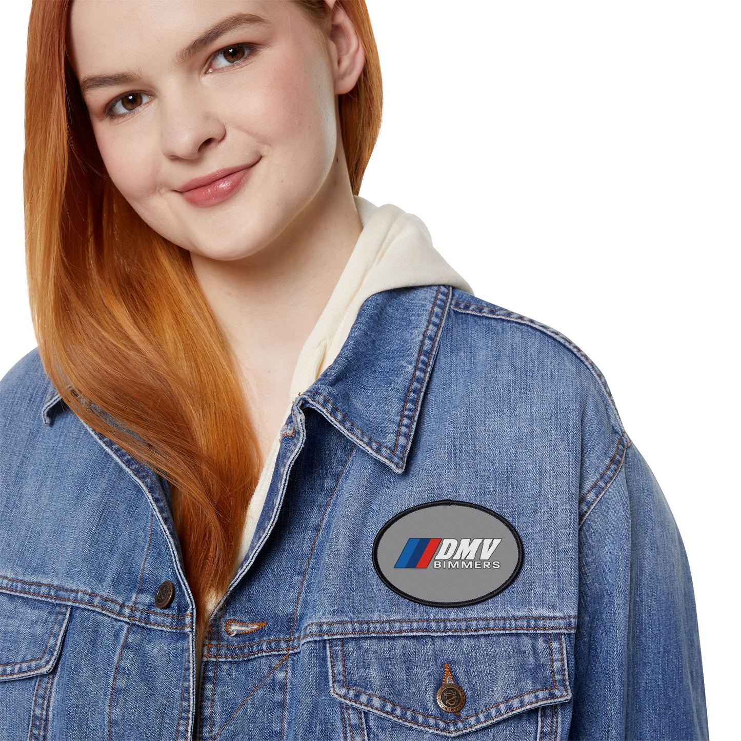 DMV Bimmers Iron-On Patches for Car Enthusiasts - Customizable Automotive Decor