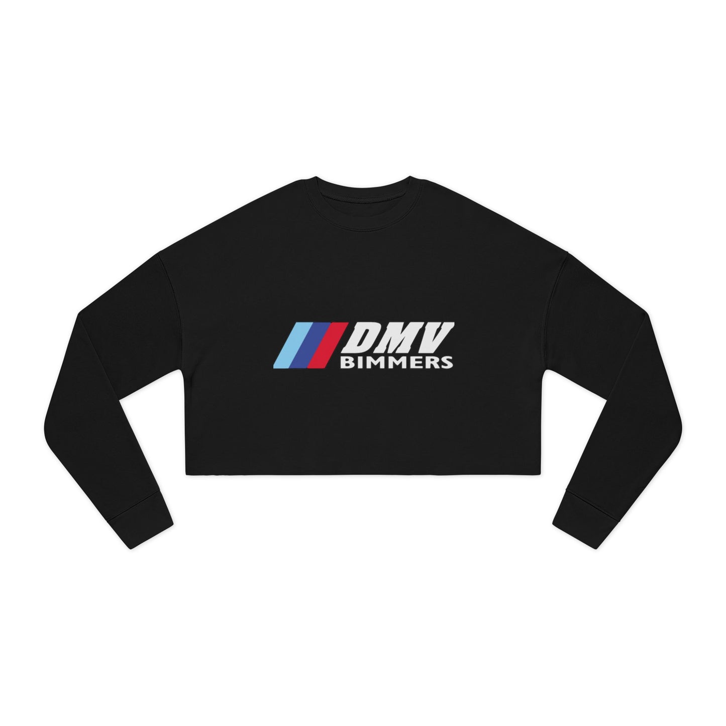 DMV Bimmers Women's Cropped Sweatshirt – Stylish & Trendy Apparel for Car Enthusiasts