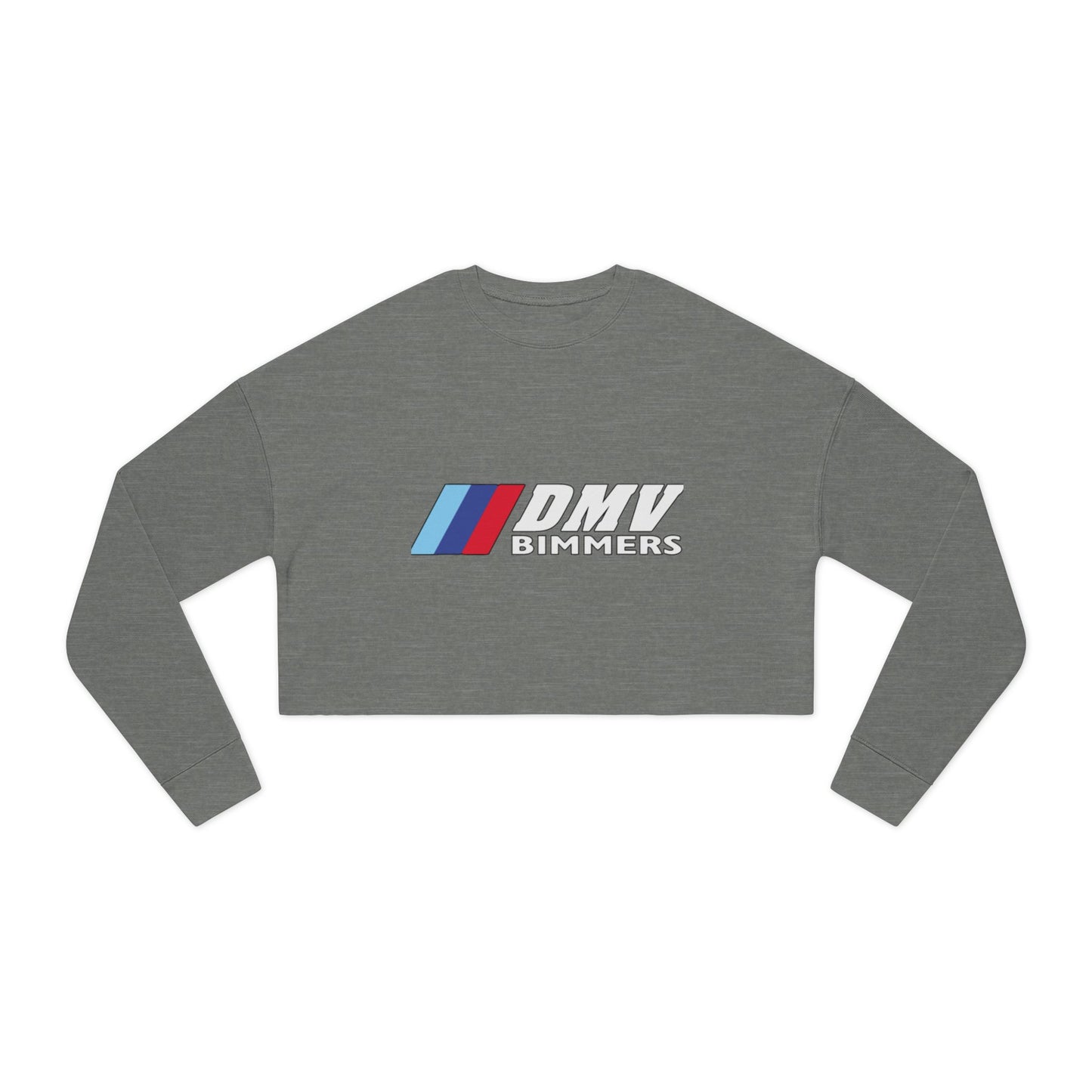 DMV Bimmers Women's Cropped Sweatshirt – Stylish & Trendy Apparel for Car Enthusiasts