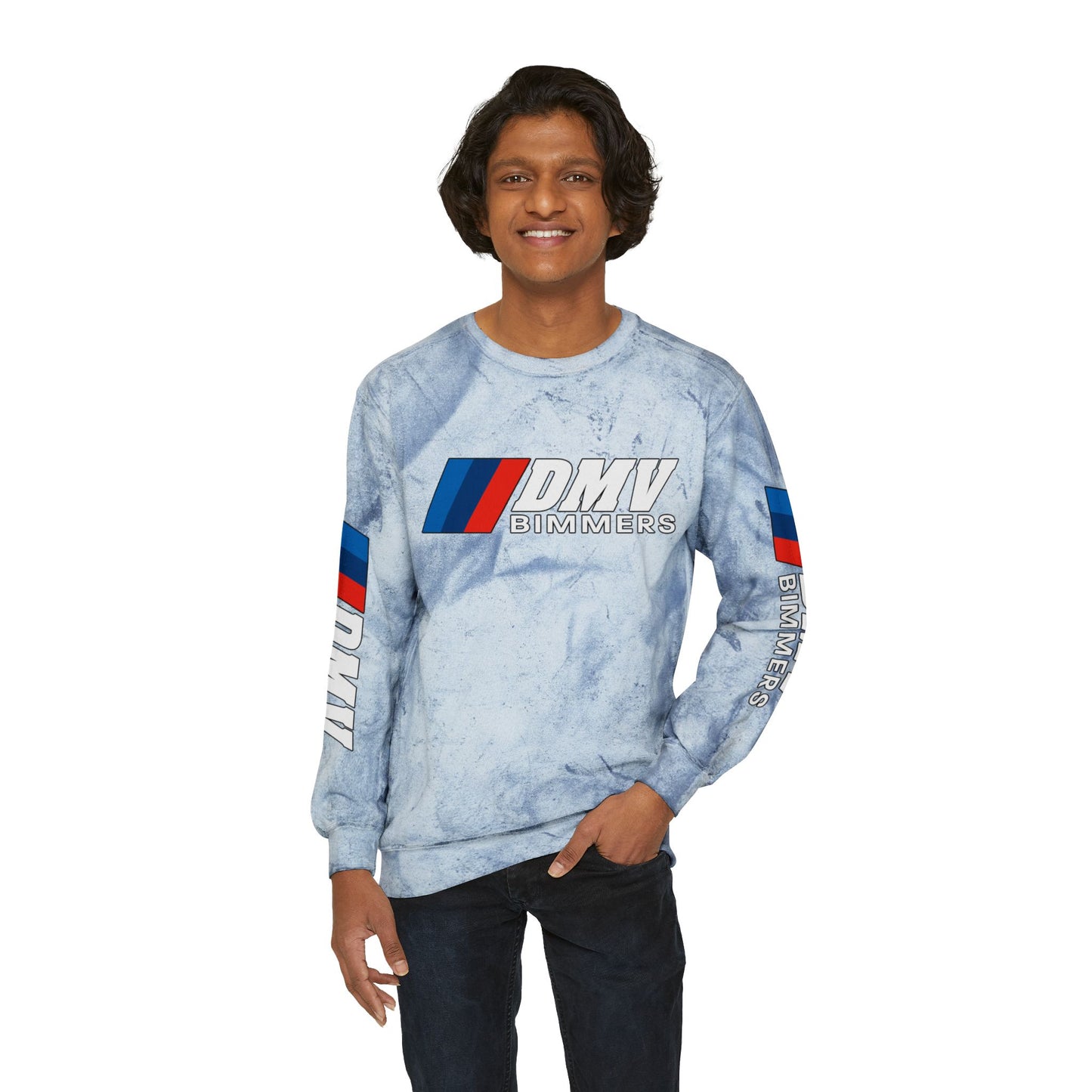 Unisex Color Blast Crewneck Sweatshirt