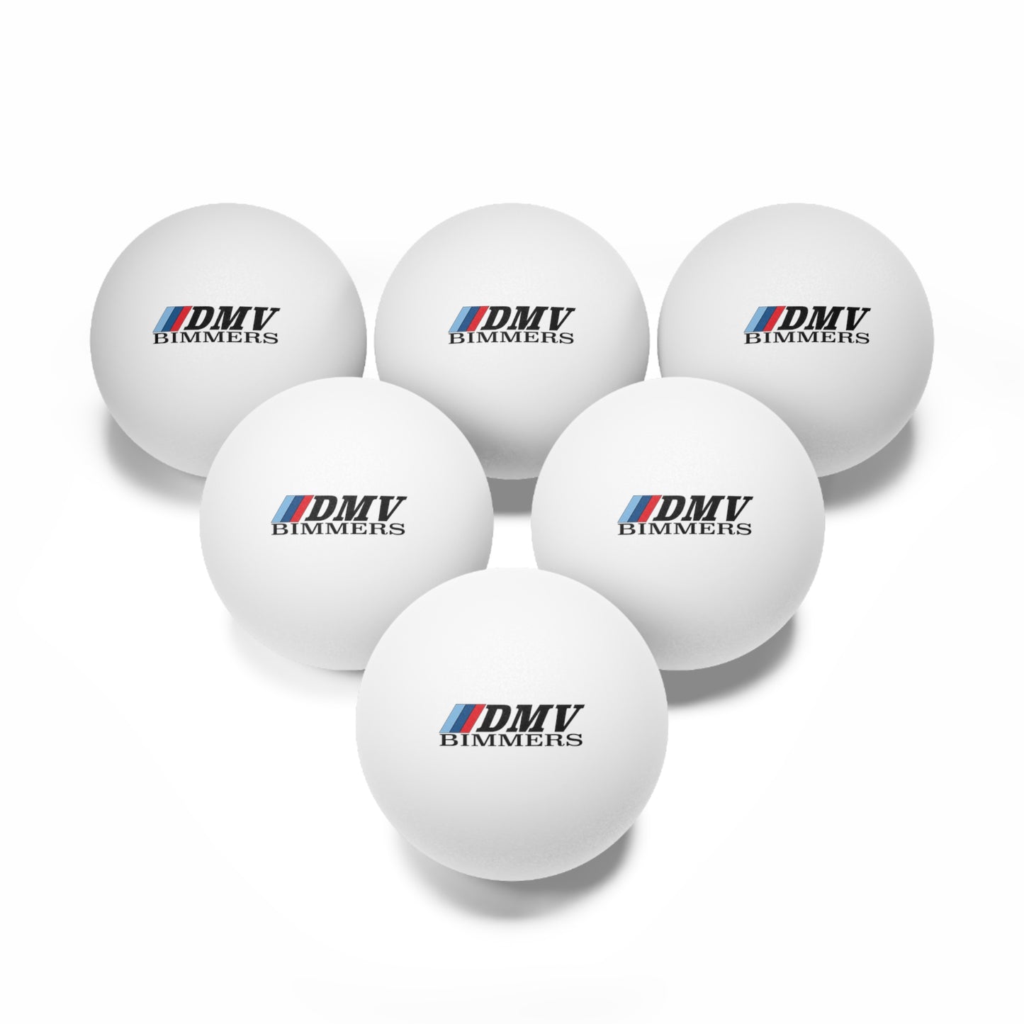 Ping Pong Balls, 6 pcs