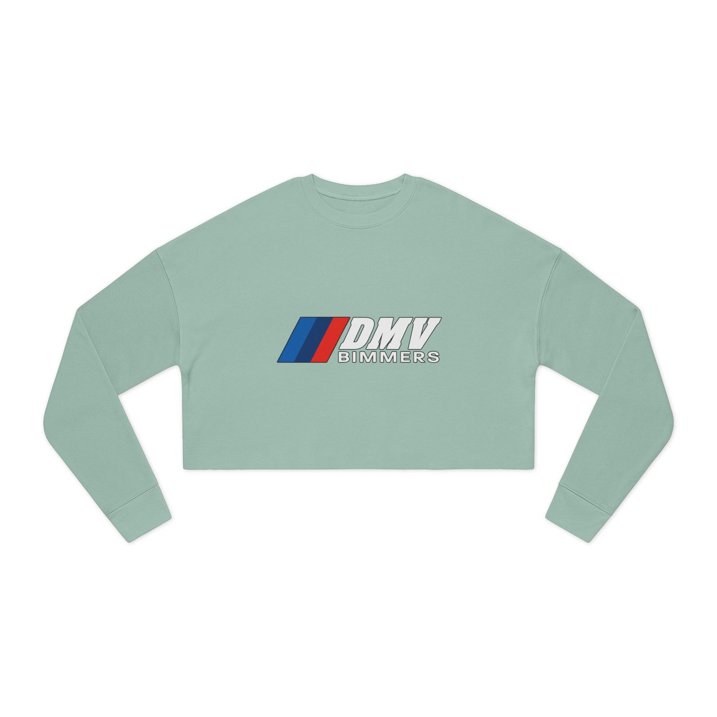 DMV Bimmers Women's Cropped Sweatshirt – Stylish & Trendy Apparel for Car Enthusiasts