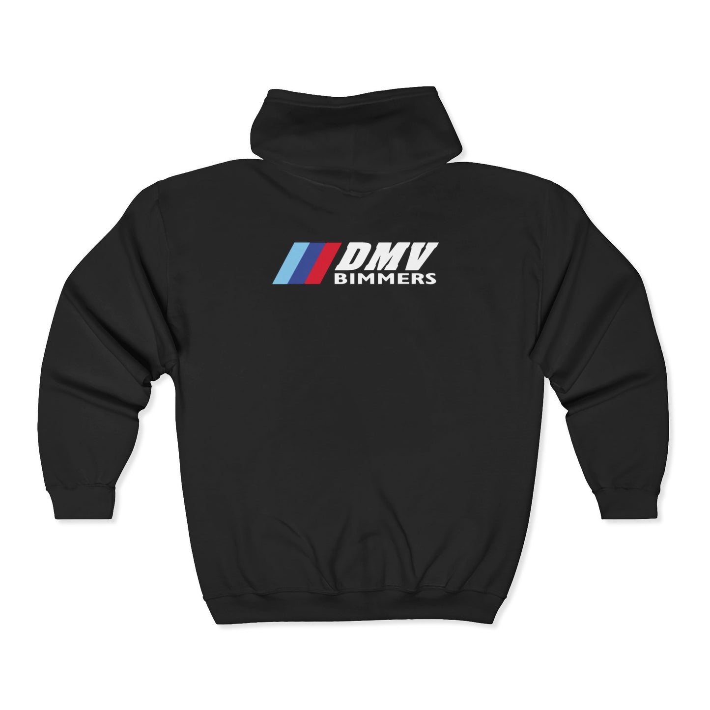 DMV Bimmers Unisex Full Zip Hoodie - Comfortable & Stylish for Car Enthusiasts