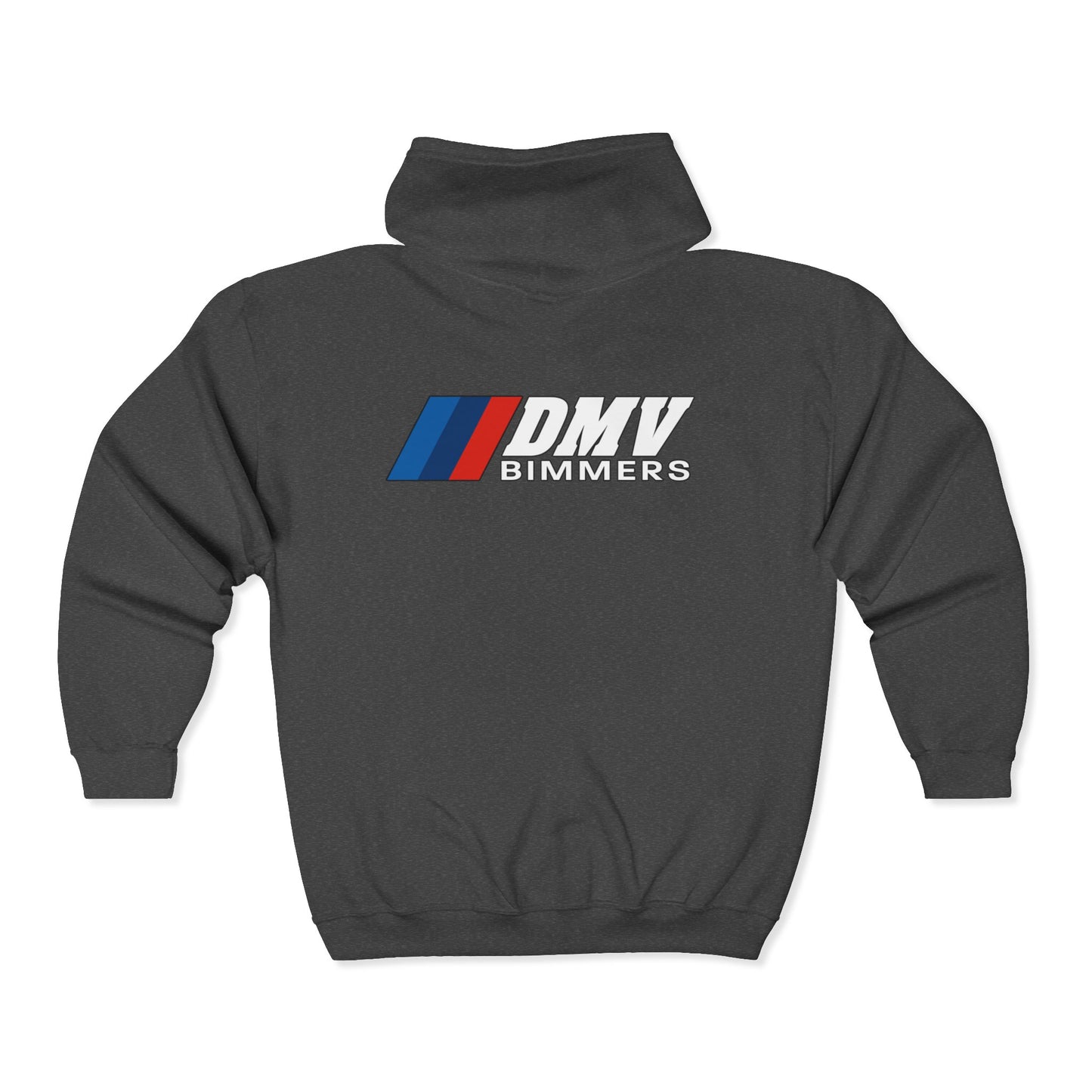 DMV Bimmers Unisex Full Zip Hoodie - Comfortable & Stylish for Car Enthusiasts