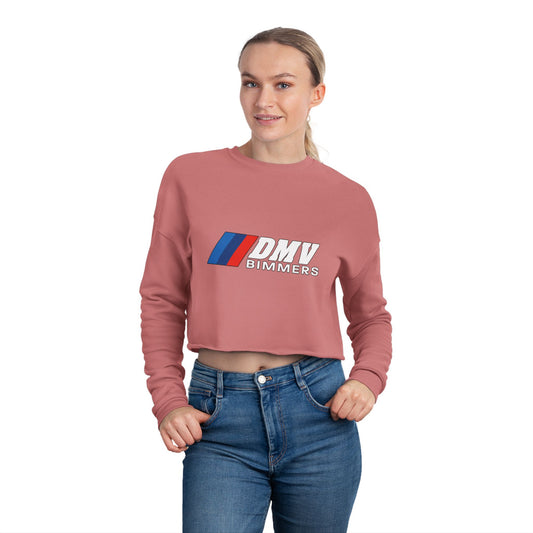 DMV Bimmers Women's Cropped Sweatshirt – Stylish & Trendy Apparel for Car Enthusiasts