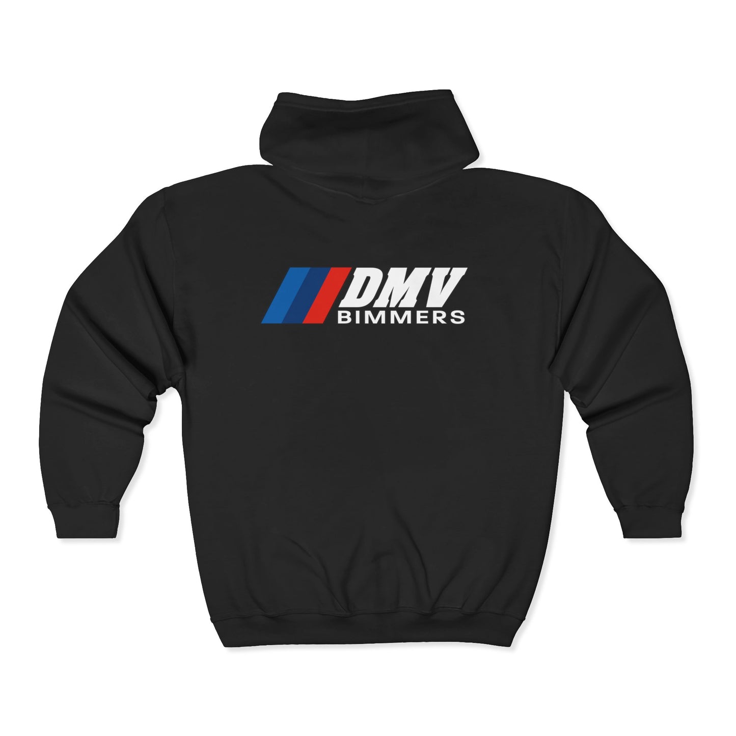 DMV Bimmers Unisex Full Zip Hoodie - Comfortable & Stylish for Car Enthusiasts