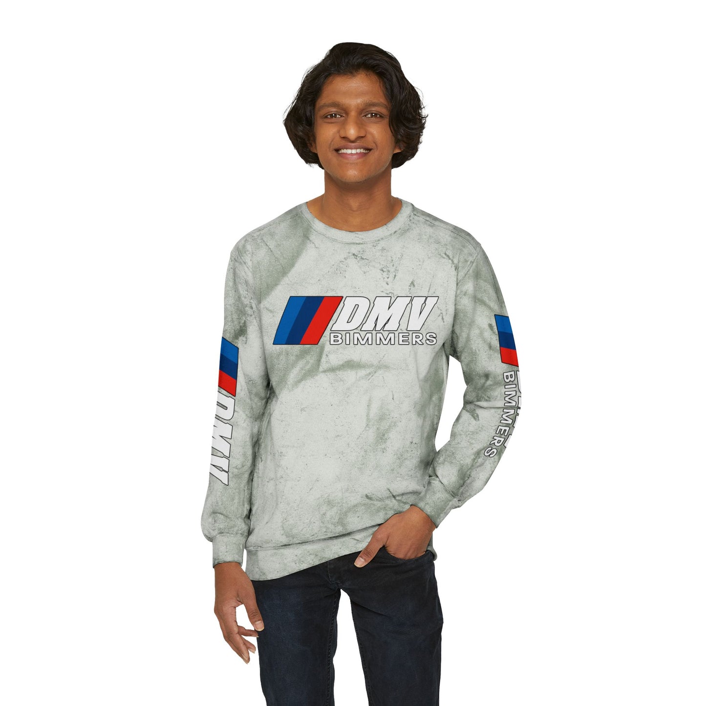 Unisex Color Blast Crewneck Sweatshirt