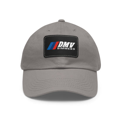 Dad Hat with Leather Patch (Rectangle)