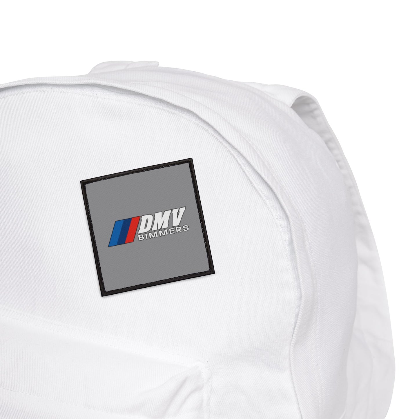 DMV Bimmers Iron-On Patches for Car Enthusiasts - Customizable Automotive Decor