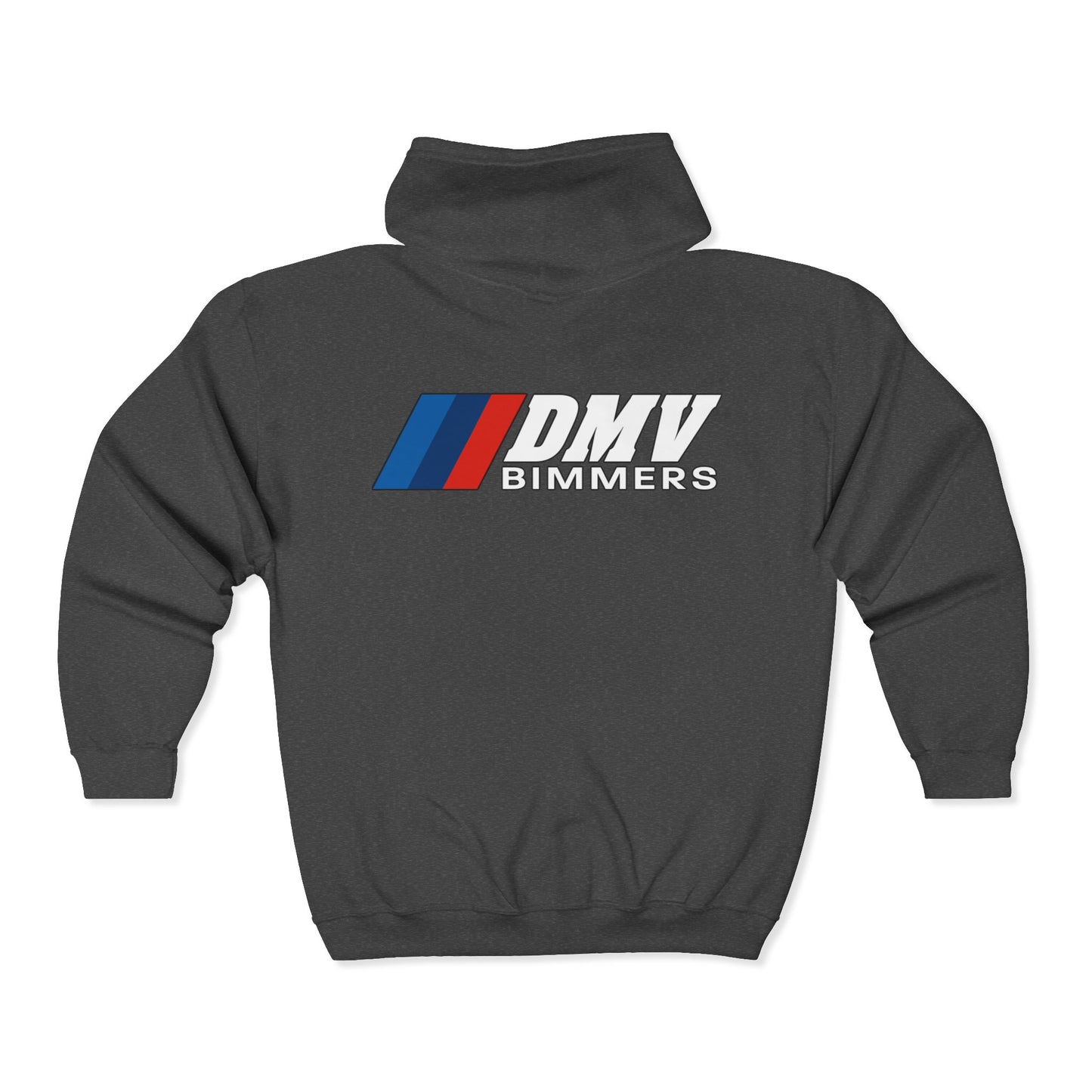 DMV Bimmers (Gildan Brand) Unisex Full Zip Hoodie
