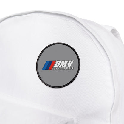 DMV Bimmers Iron-On Patches for Car Enthusiasts - Customizable Automotive Decor