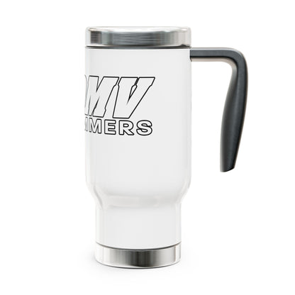 Stainless Steel Travel Mug with Handle, 14oz