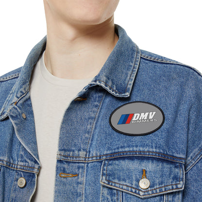 DMV Bimmers Iron-On Patches for Car Enthusiasts - Customizable Automotive Decor