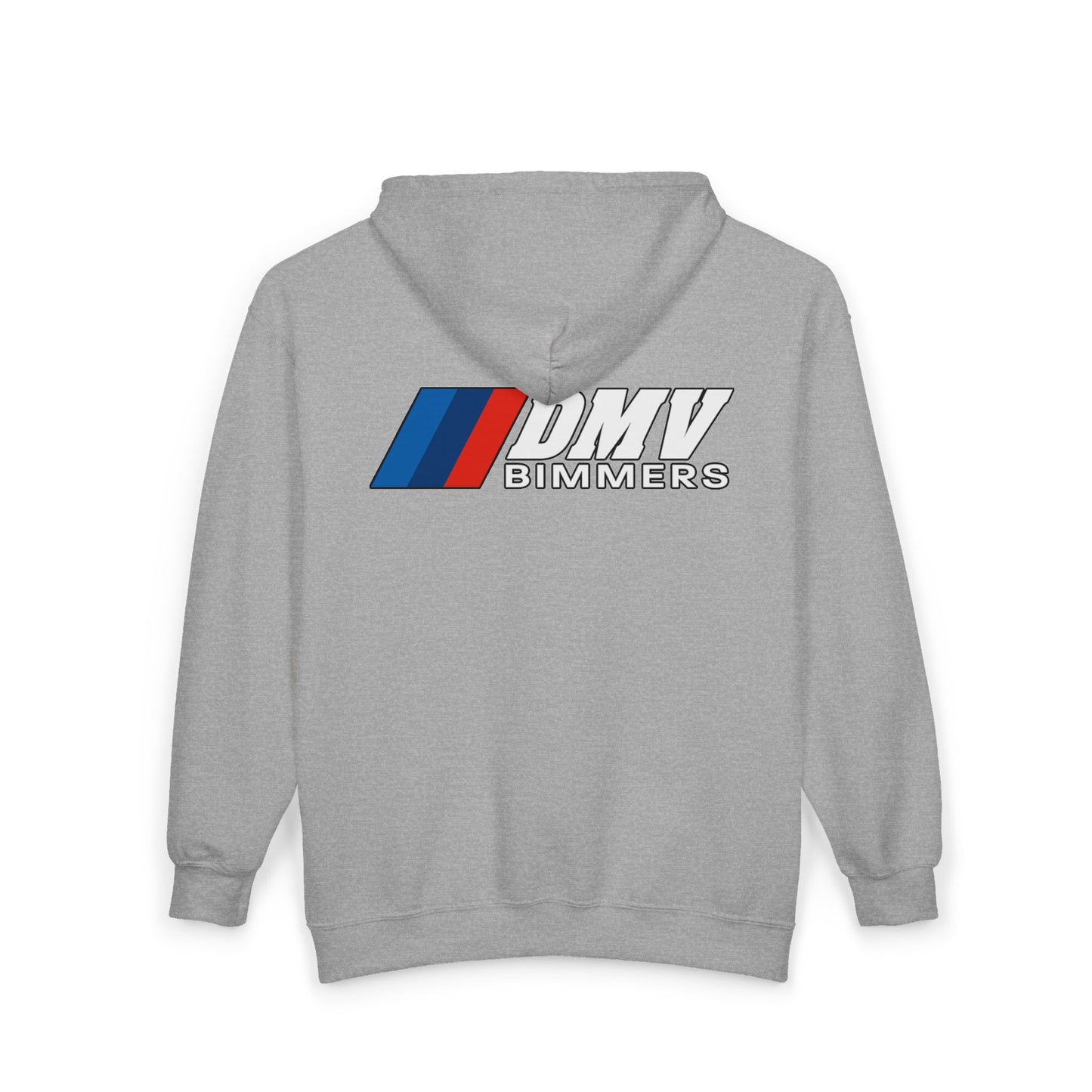 DMV Bimmers (Gildan Brand) Unisex Full Zip Hoodie