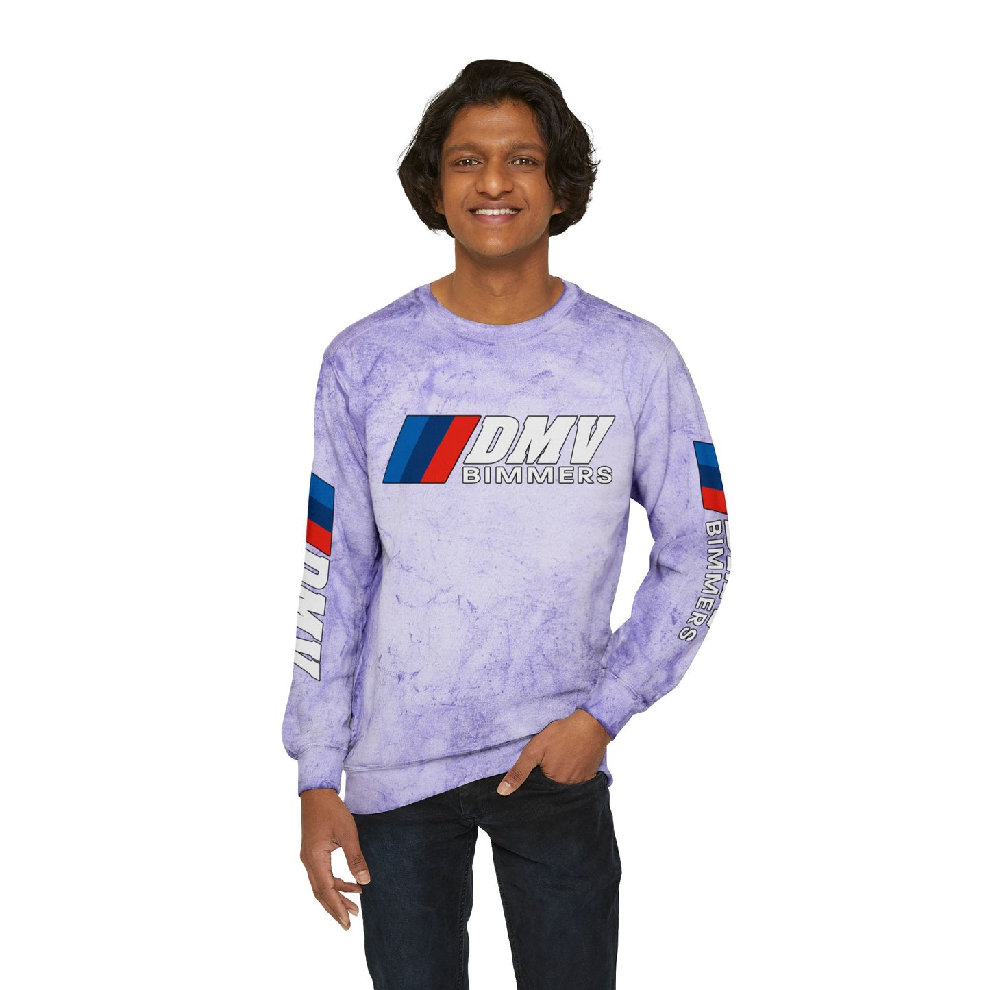 Unisex Color Blast Crewneck Sweatshirt