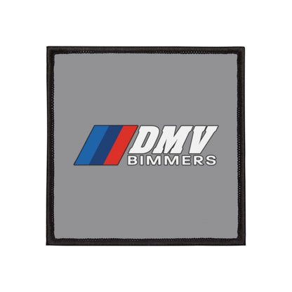 DMV Bimmers Iron-On Patches for Car Enthusiasts - Customizable Automotive Decor