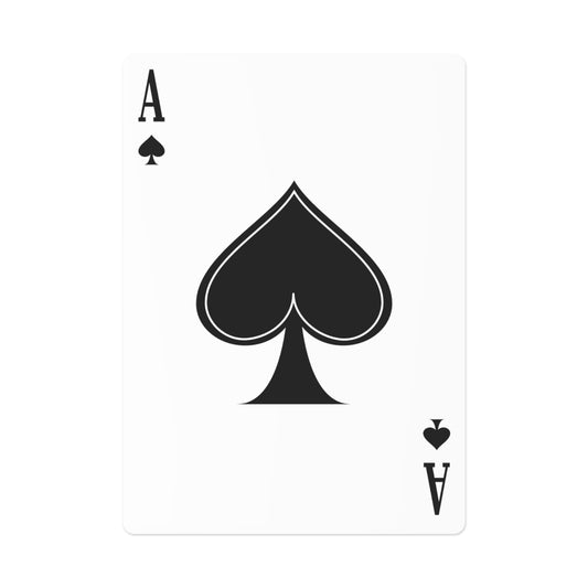 Poker Cards-Horizontal Logo Pattern
