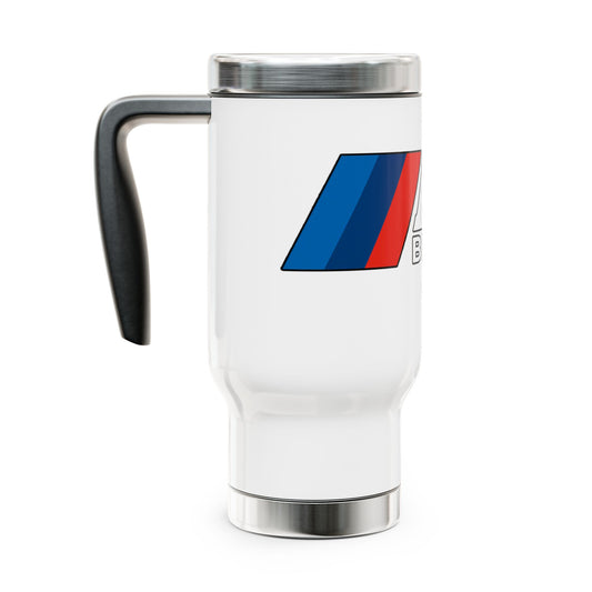 Stainless Steel Travel Mug with Handle, 14oz