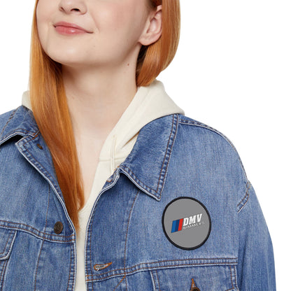 DMV Bimmers Iron-On Patches for Car Enthusiasts - Customizable Automotive Decor