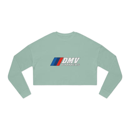 DMV Bimmers Women's Cropped Sweatshirt – Stylish & Trendy Apparel for Car Enthusiasts