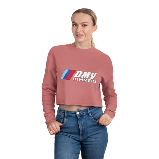 DMV Bimmers Women's Cropped Sweatshirt – Stylish & Trendy Apparel for Car Enthusiasts