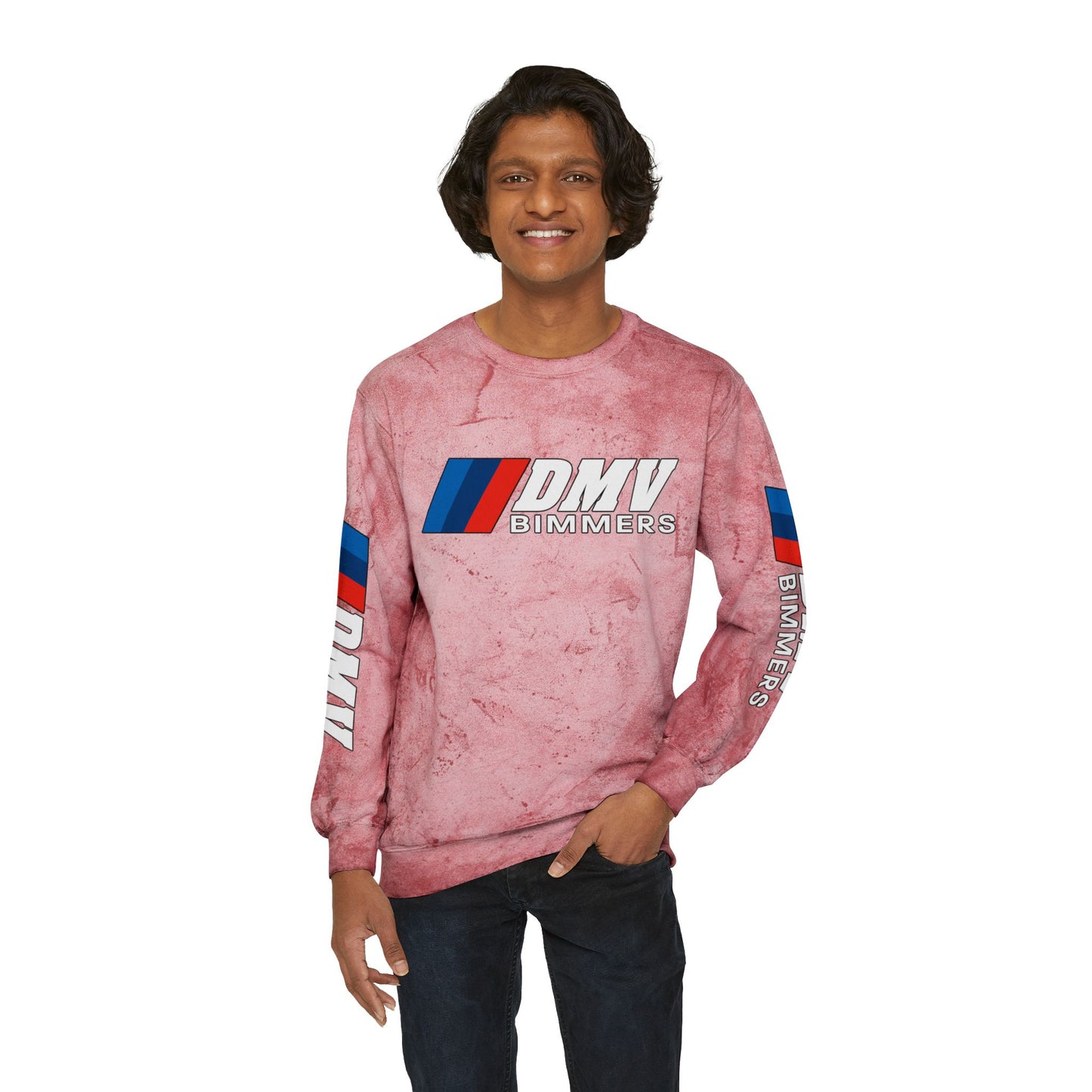 Unisex Color Blast Crewneck Sweatshirt