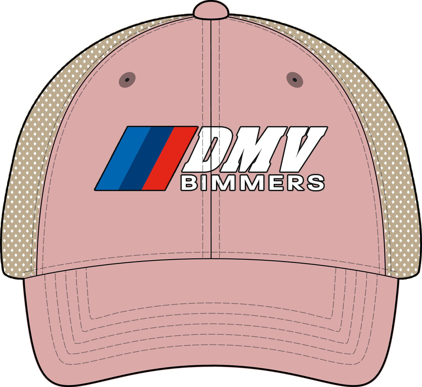 Women's Washed Mesh-Back Cap