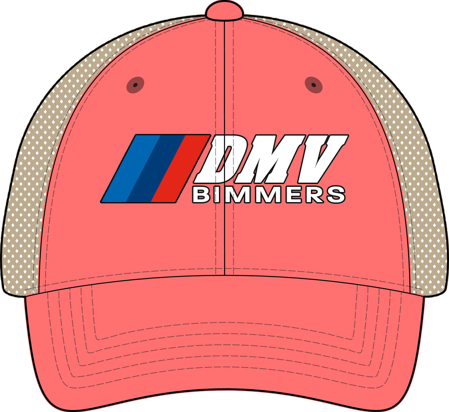 Women's Washed Mesh-Back Cap